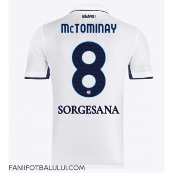 SSC Napoli Scott McTominay #8 Tricou Fotbal Replică 2024-25 Barbati Deplasare